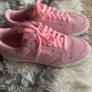 Pink Adidas originals sneaker